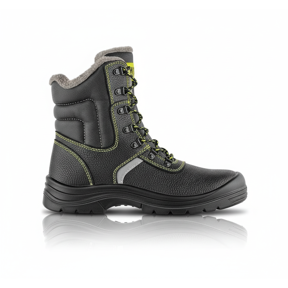 FALUN wysokie trzewiki ochronne ocieplane S3W FO SR VM Footwear