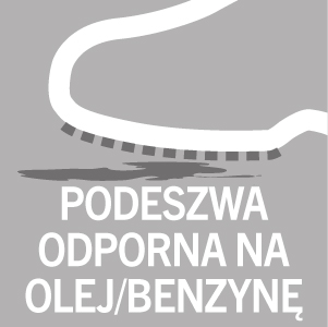 Podeszwa odporna na olej i benzynę