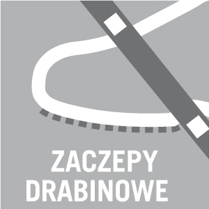 Obuwie z zaczepami drabinowymi