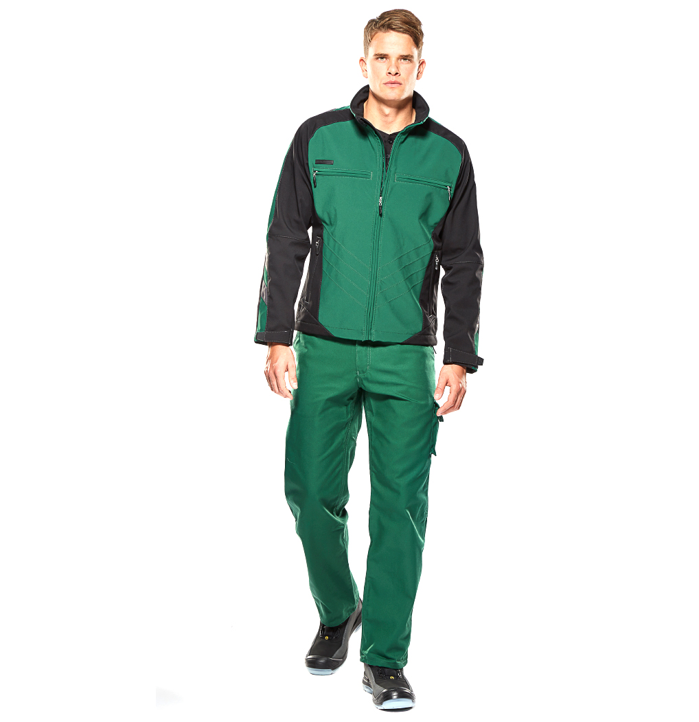 Spodnie robocze Mascot Berkeley w kolorze zielonym