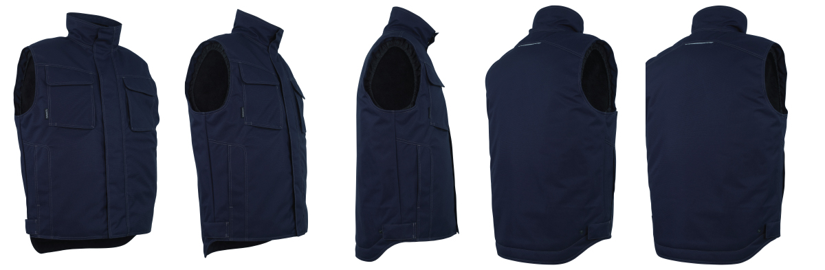 Zimowa kamizelka robocza Campina Mascot - granat