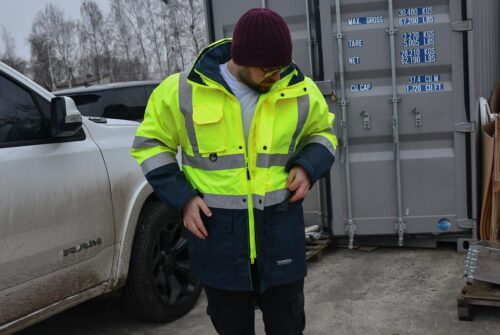 Kurtka robocza odblaskowa 5w1 VIZWELL VWJK44